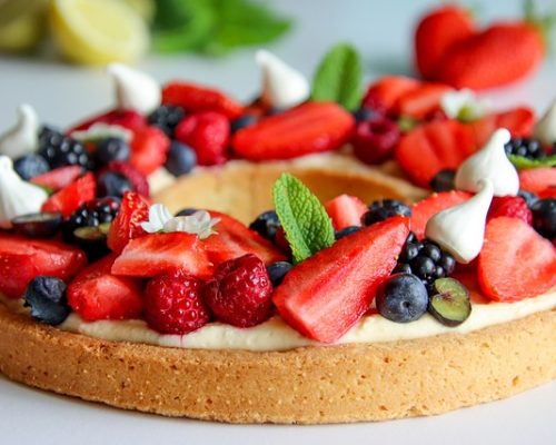 Tarte aux fruits rouges